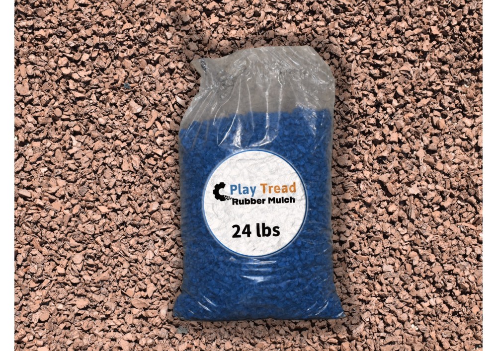 Premium 25mm Rubber Chippings Garden Mulch in 1 Tonne Bags 