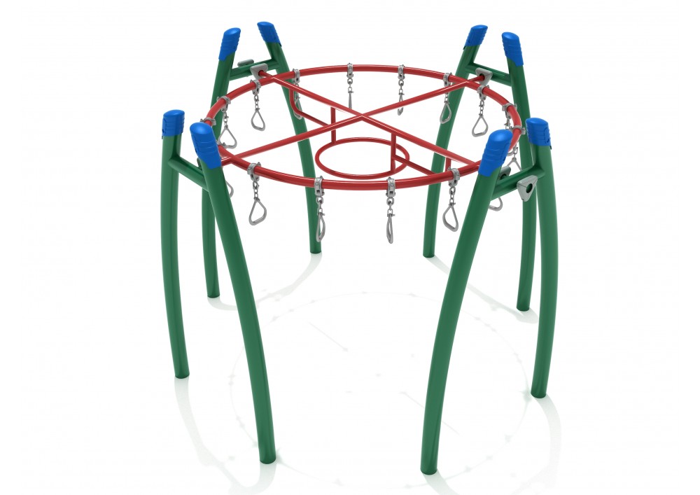 Get Physical Series Circle Overhead Swinging Ring Ladder 