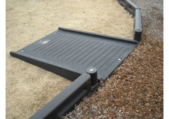 Half Length Wheelchair Ramp for Border 8 or 12 inches high