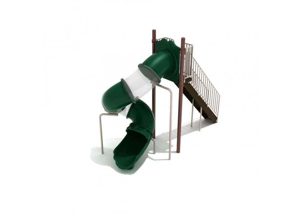 8 Foot Spiral Tube Slide Psl030 Playground Equipment Dot Com